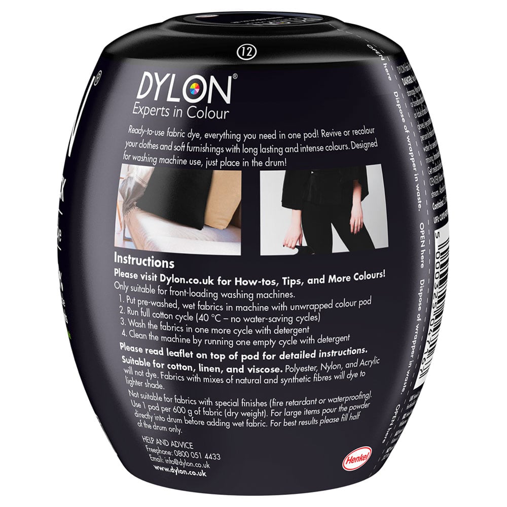 Dylon - Permanent Fabric Dye For The Machine