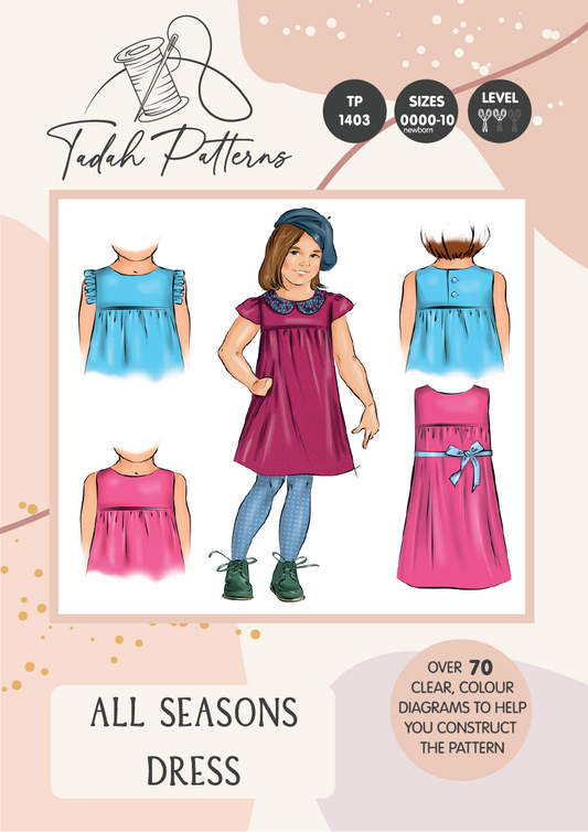 Tadah! Patterns - All Seasons Dress and Top Pattern