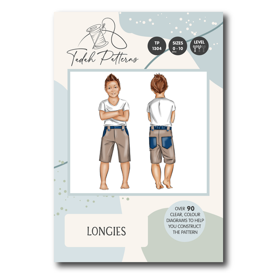 Tadah! Patterns - Longies Sewing Pattern