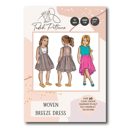 Tadah! Patterns - Breeze Woven Dress Sewing Pattern
