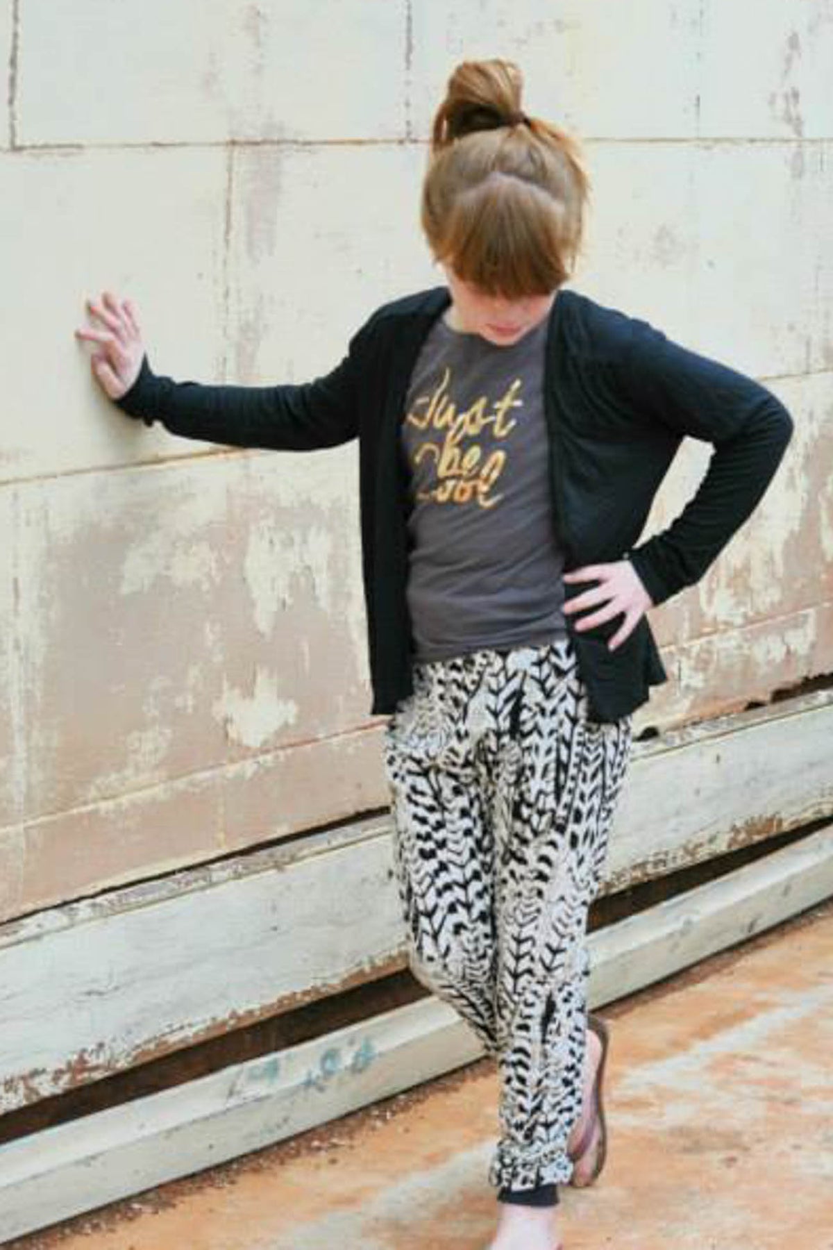 Tadah! Patterns - Chillax Pants Set, Big Kids