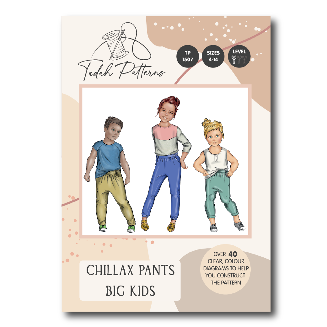 Tadah! Patterns - Chillax Pants Set, Big Kids