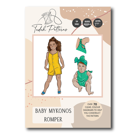 Tadah! Patterns - Mykonos Romper - Babies