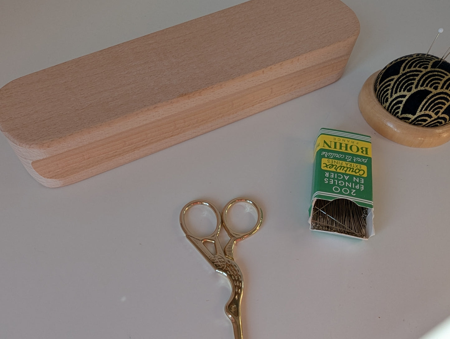 Sewing Gem - Wooden Clapper - Pressing Tool