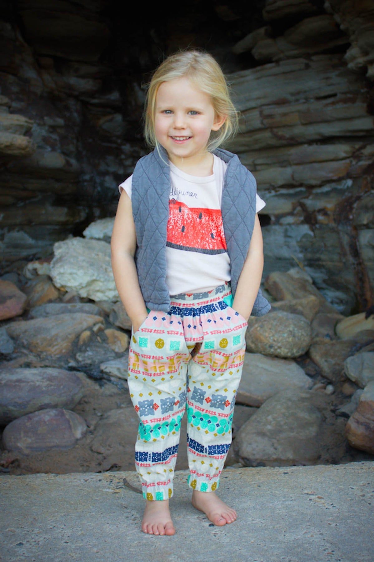 Tadah! Patterns - Chillax Pants Set - Littlies