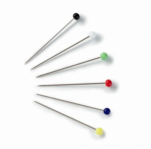 Prym - Glass Head Pins - Assorted Colours - 20g