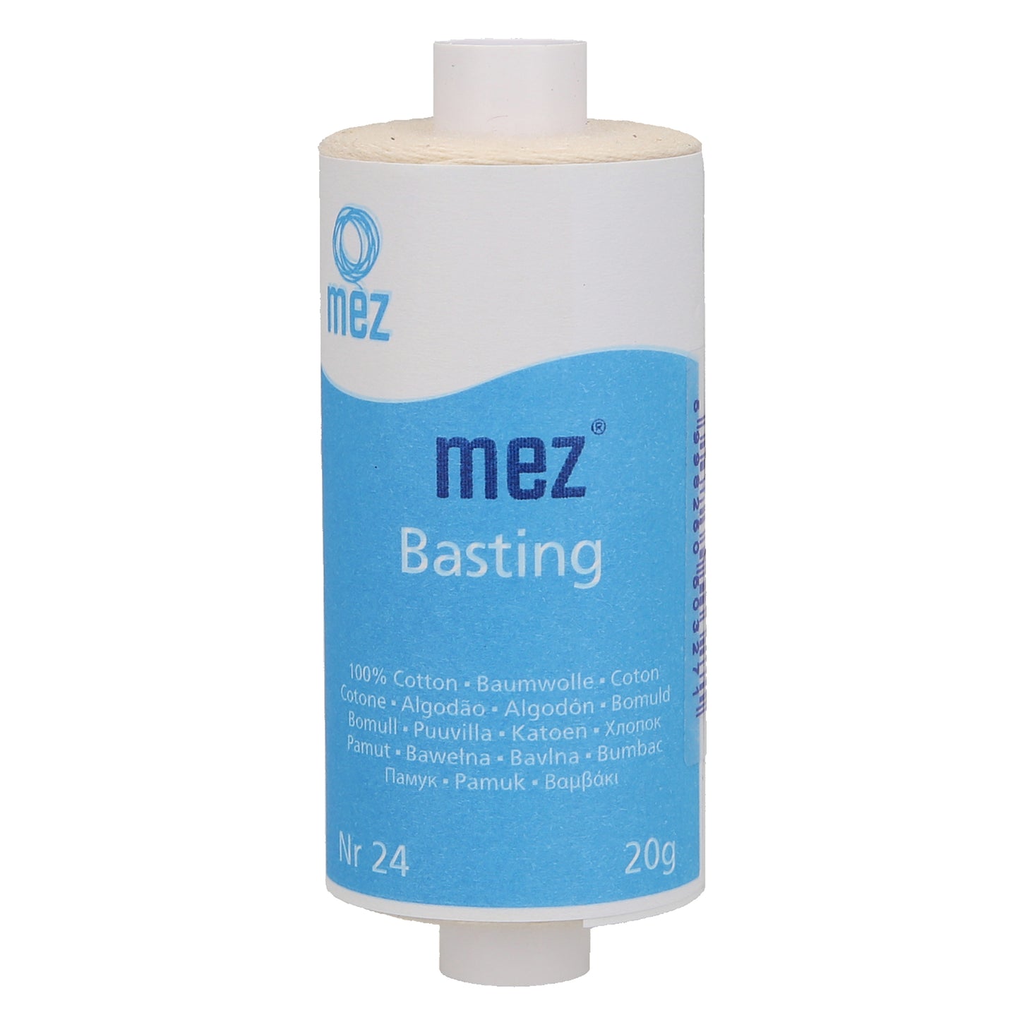 Coats Basting Thread - Pure White - 20g