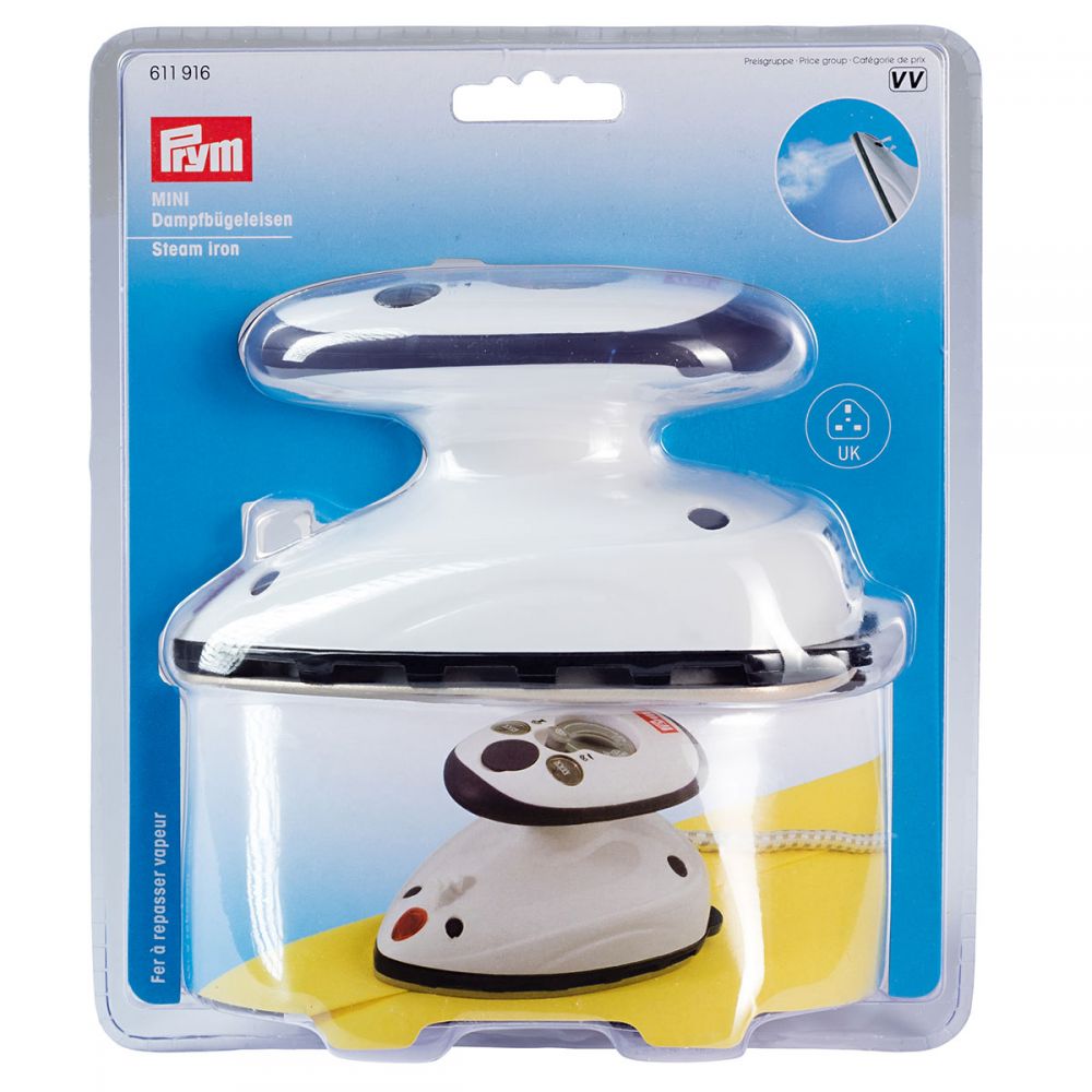Prym - Mini Steam Iron - Uk Plug