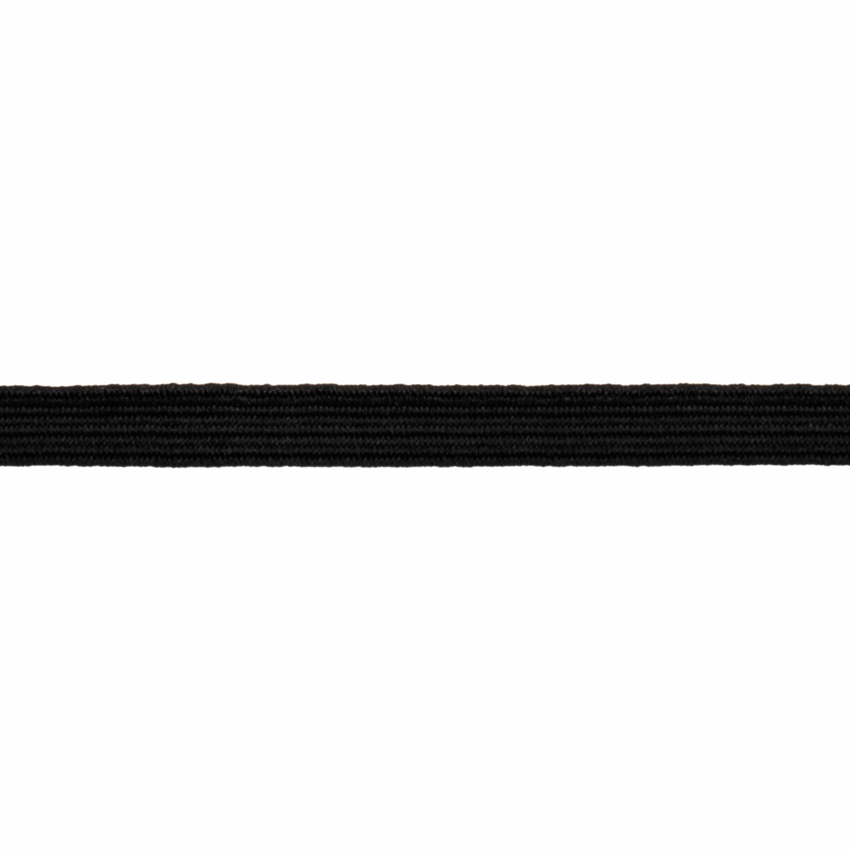 Sewing Gem - Braided Elastic - 5mm Wide - Black or White