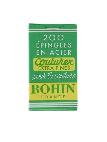Bohin - Extra Fine Dressmaking Pins - 200pcs