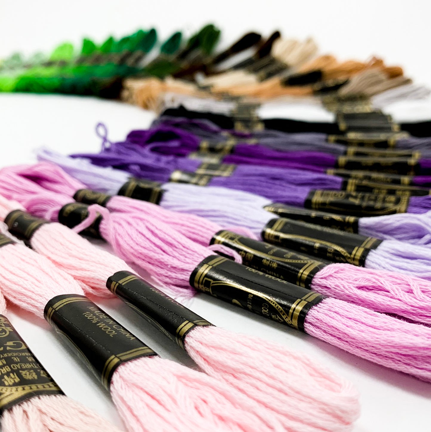 Trimits - Premium 100 Assorted Colours Embroidery Floss