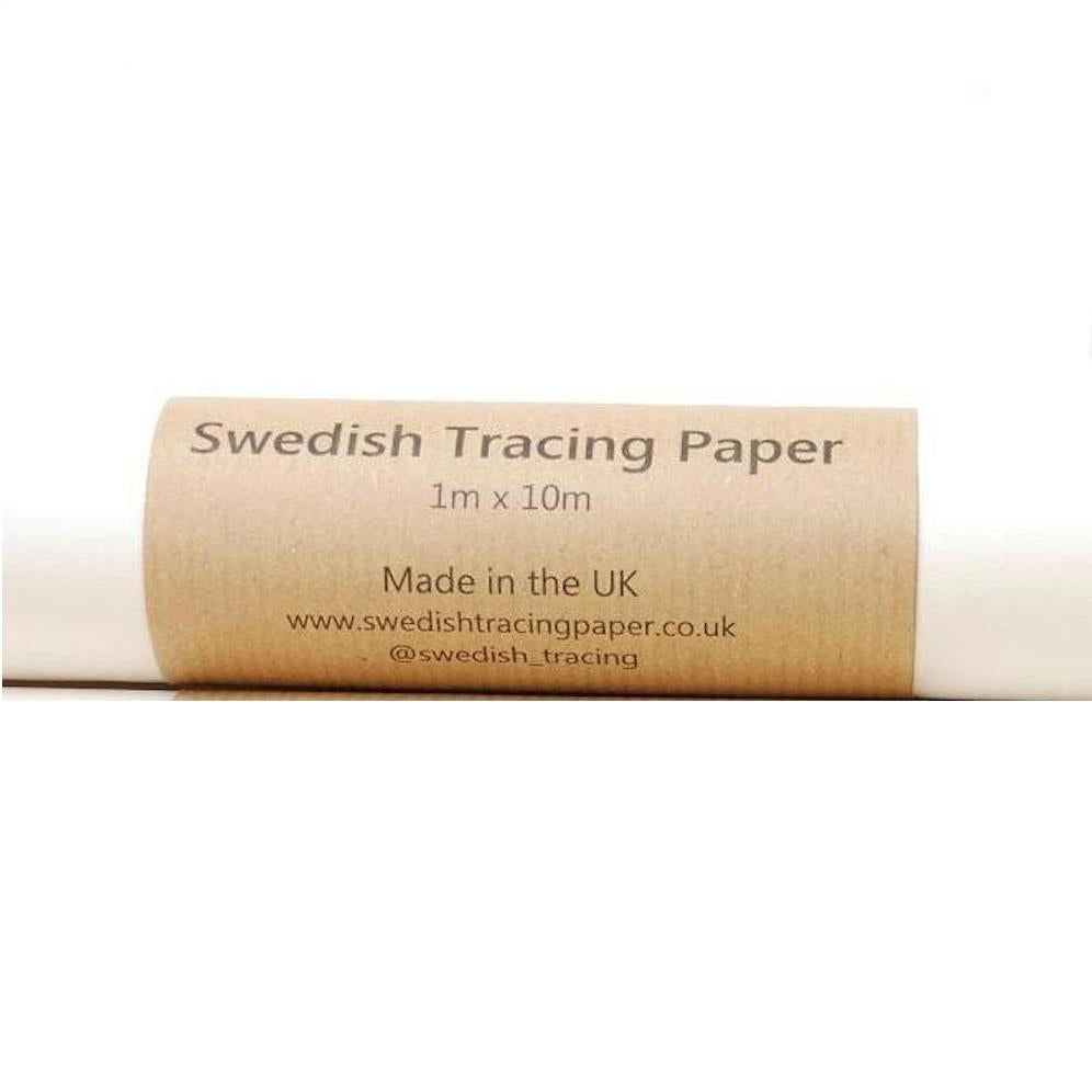 PatternTrace Swedish Tracing Paper 1m x 10m, 70cmx20m or Sold By t