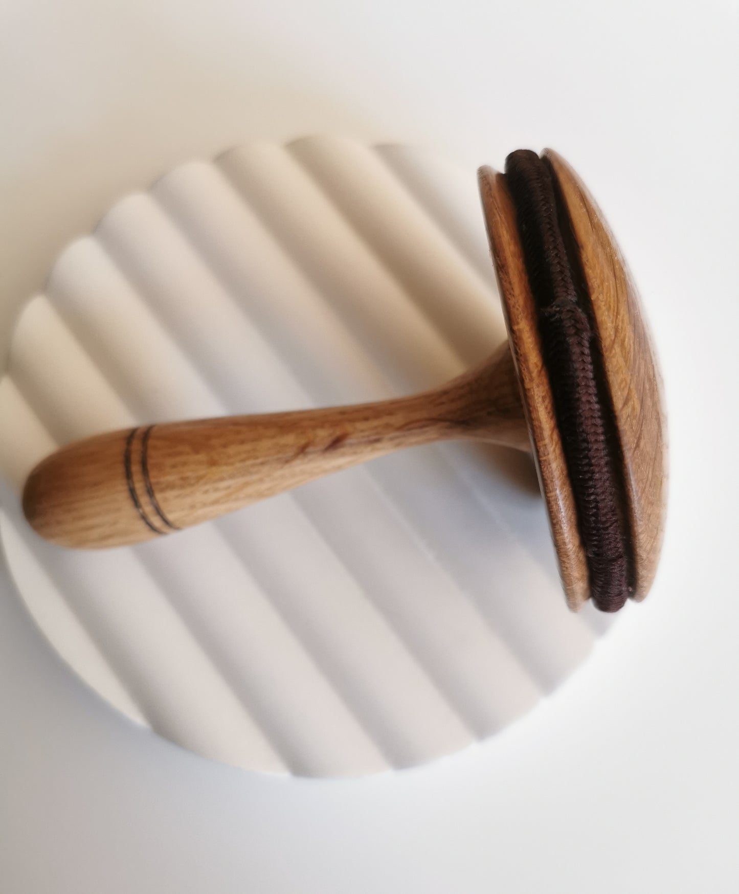 Sewing Gem - Handmade Oak Mushroom Darner with Recess