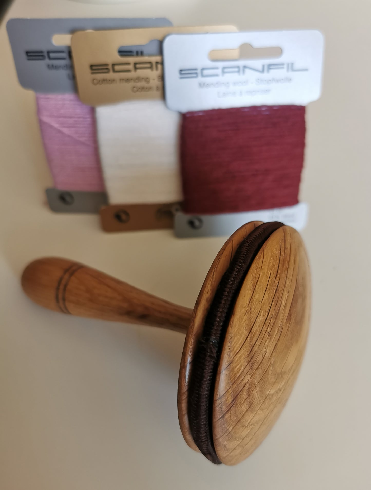 Sewing Gem - Handmade Oak Mushroom Darner with Recess