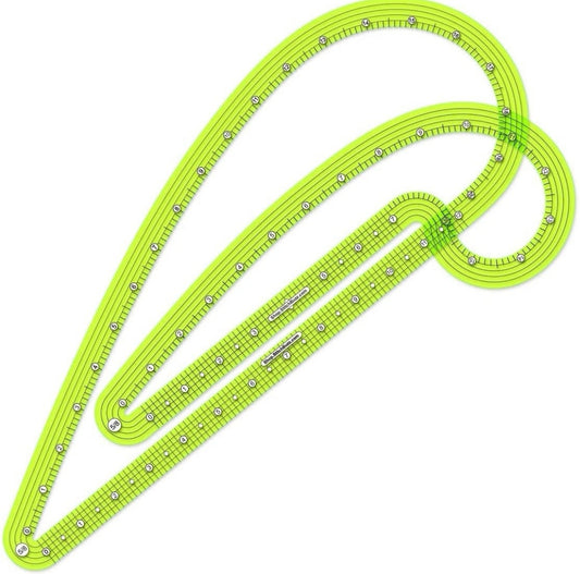 Stitch Buzz - Pattern Making-Seam Allowance Ruler Set- 5/8" or 1.5 - Imperial