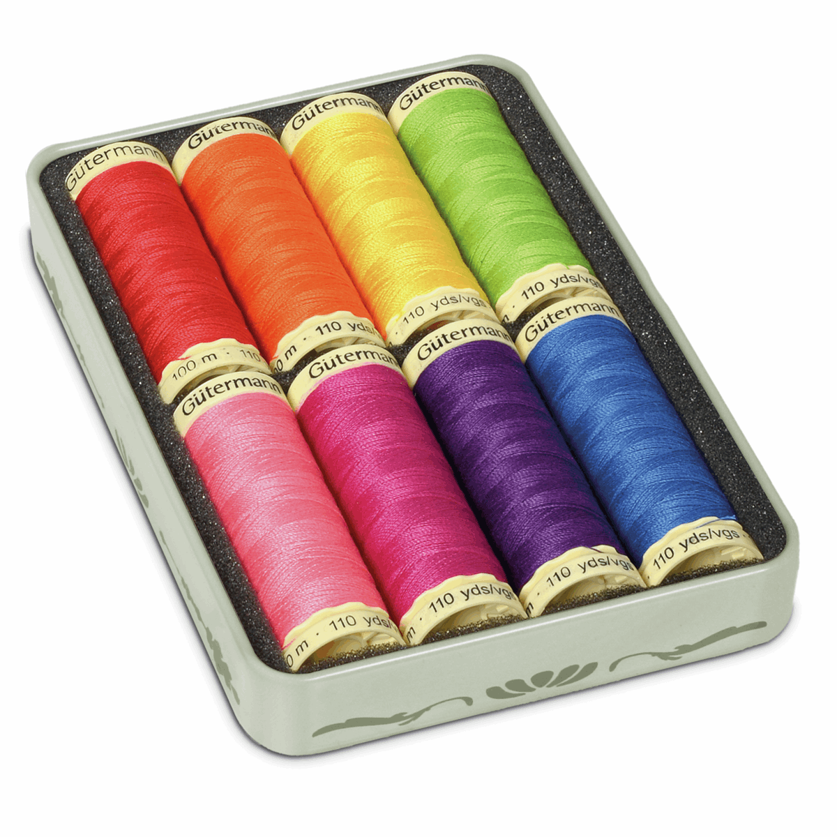 Gutermann - Nostalgic Box of Sew-All Thread - Bright