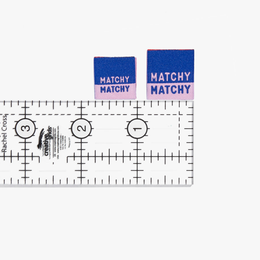 ***NEW*** Kylie and the Machine - Woven labels - "Matchy Matchy"