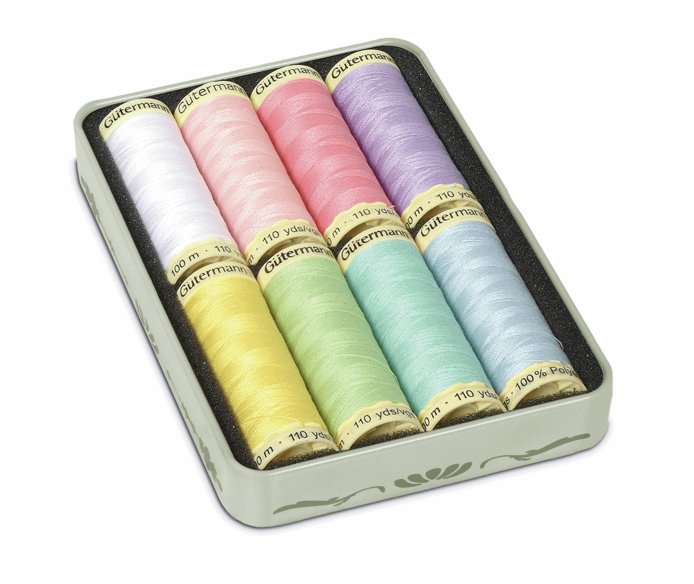 Gutermann - Nostalgic Box of Sew-All Thread - Pastel