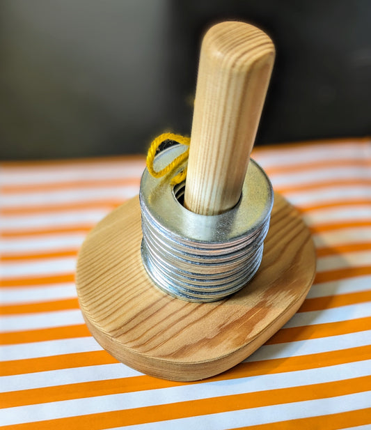 Sewing Gem - Handmade Pattern Weight Stand and Weights