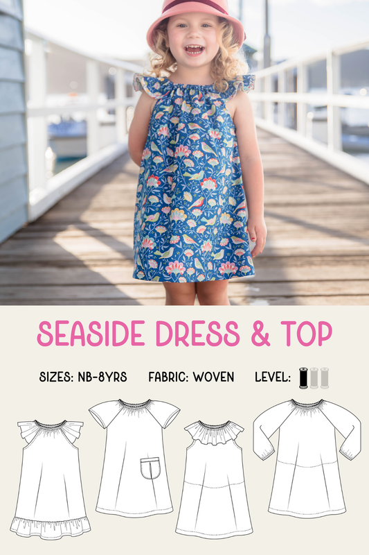 Tadah! Patterns - Seaside Dress & Top Sewing Pattern