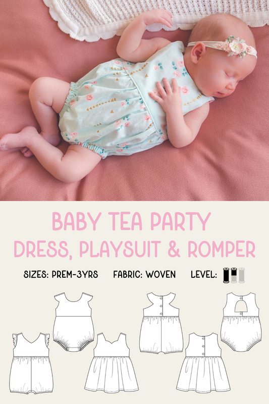 Tadah! Patterns - Baby Tea Party Dress