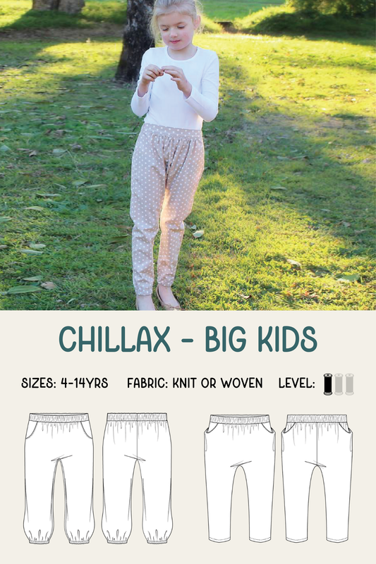 Tadah! Patterns - Chillax Pants Set, Big Kids