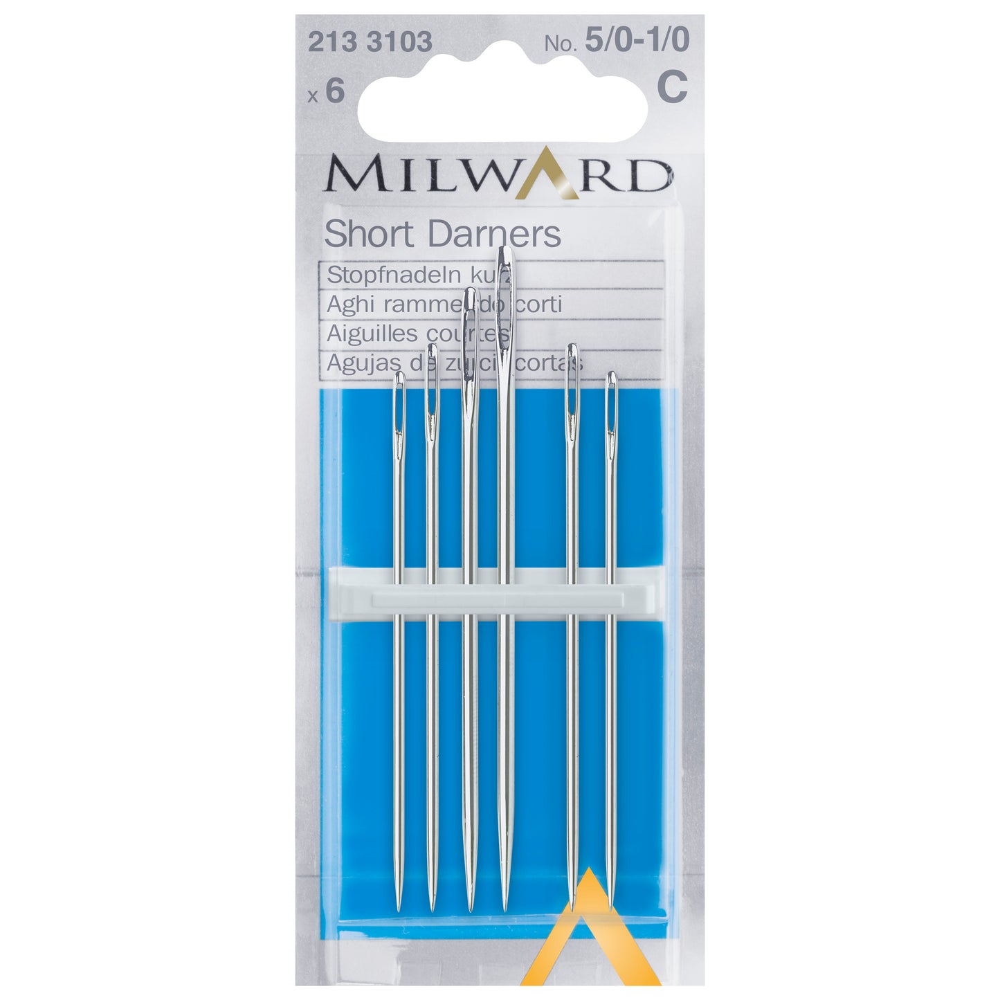 Milwards - Short / Cotton Darners - Darning Needles