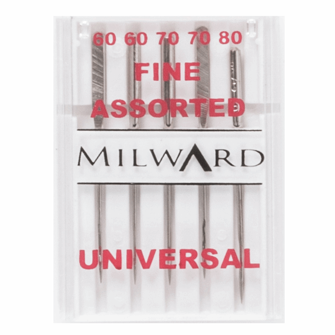 Milward - Universal Sewing Machine Needles - Fine