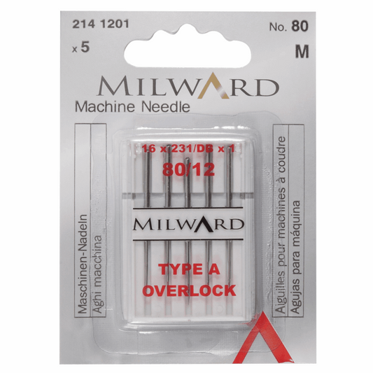 Milward - Overlocker Sewing Machine Needles - 80/12