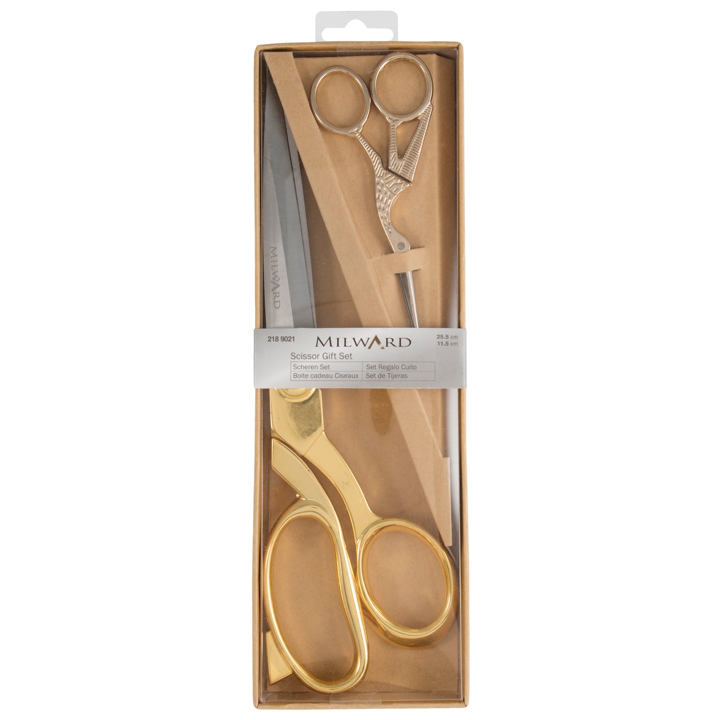 Milward - Gold Gift Set - Dressmaking Shears - Embroidery Scissors