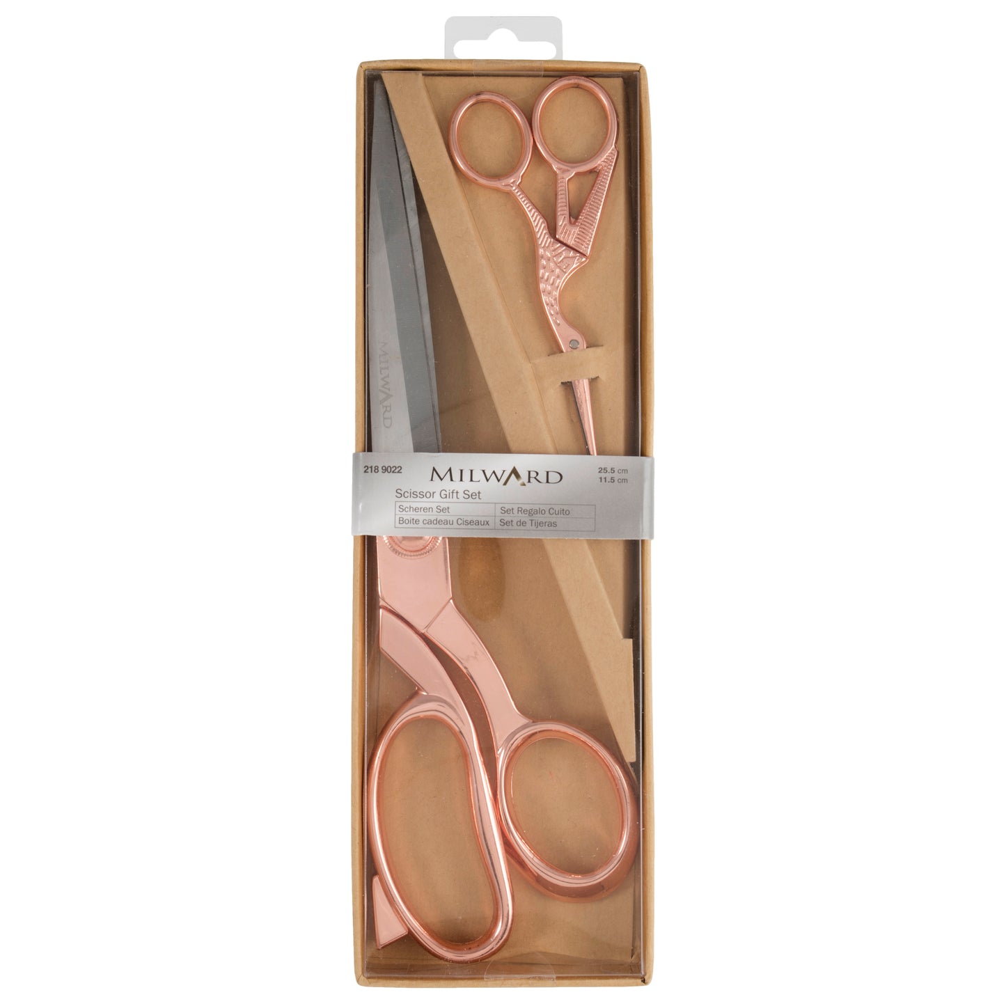 Milward - Rose Gold Gift Set - Dressmaking Shears & Embroidery Scissors