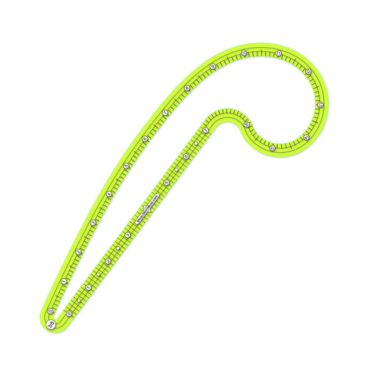 Stitch Buzz - Small Pattern Making/Seam Allowance Ruler - 3/8"