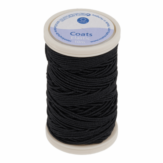 Coats - Elastic Sewing Thread - Black