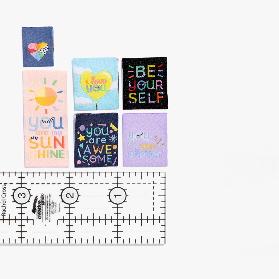 ***NEW*** Kylie and the Machine and Brook Gossen - Woven labels and Stickers -Going Places-