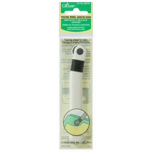 Clover - Tracing Wheel with Serrated Edges