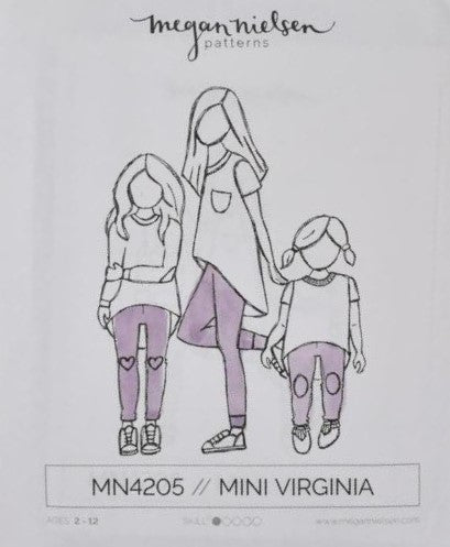 Megan Nielsen Patterns - Mini Virginia Leggings