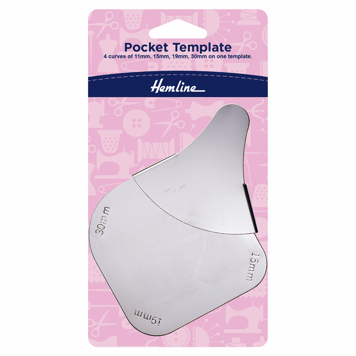 Hemline - Pocket Shaper Template