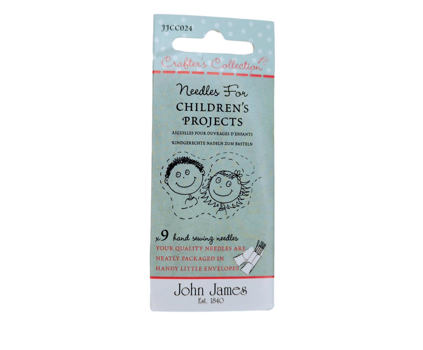 John James - Crafters Collection - Needles for childrens projects