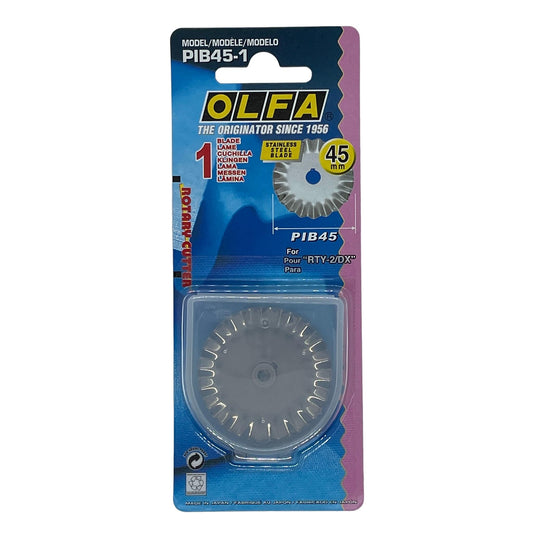 Olfa  - Rotary Cutter Pinking Blade - 45 mm