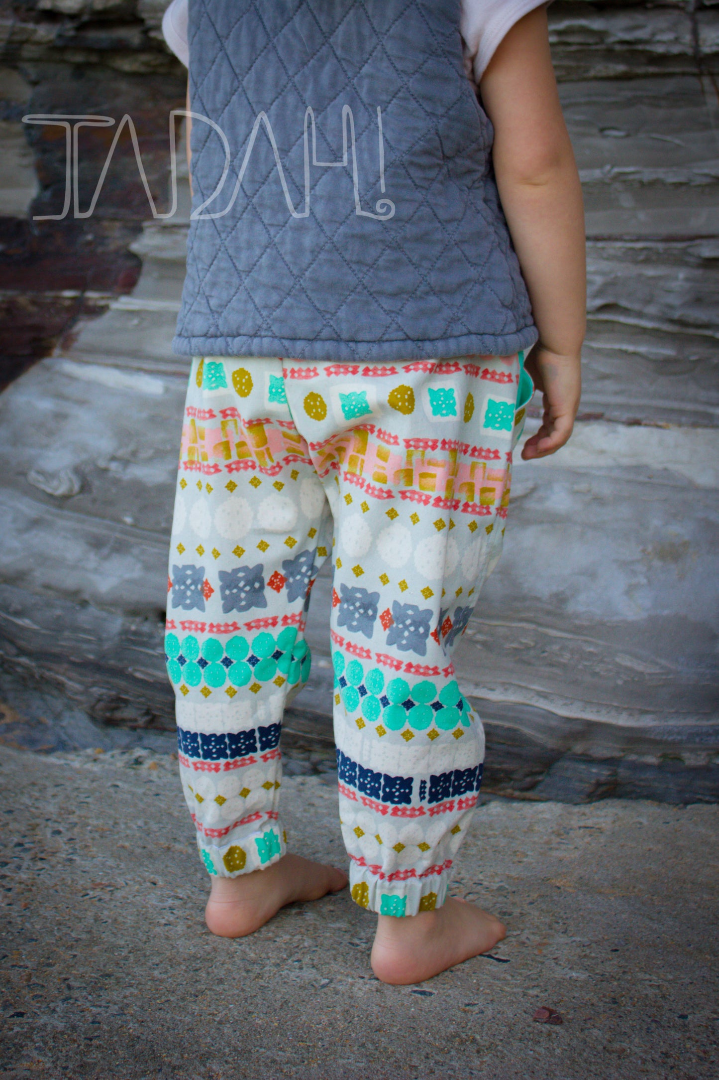 Tadah! Patterns - Chillax Pants Set - Littlies