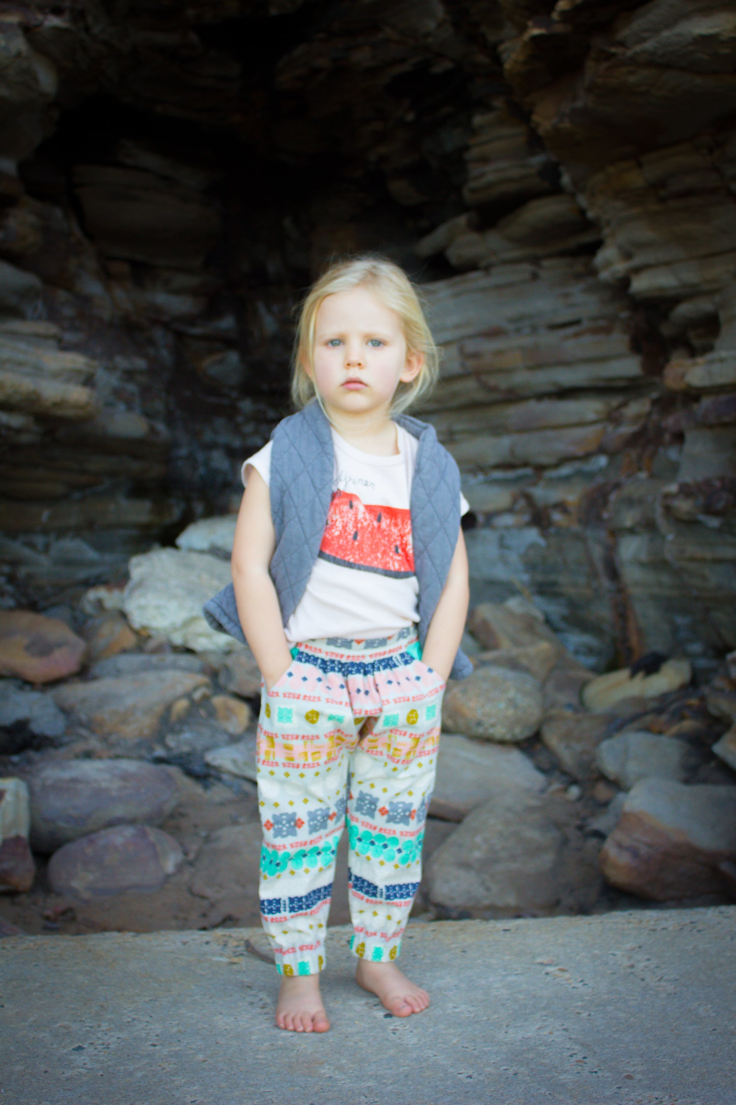 Tadah! Patterns - Chillax Pants Set, Big Kids