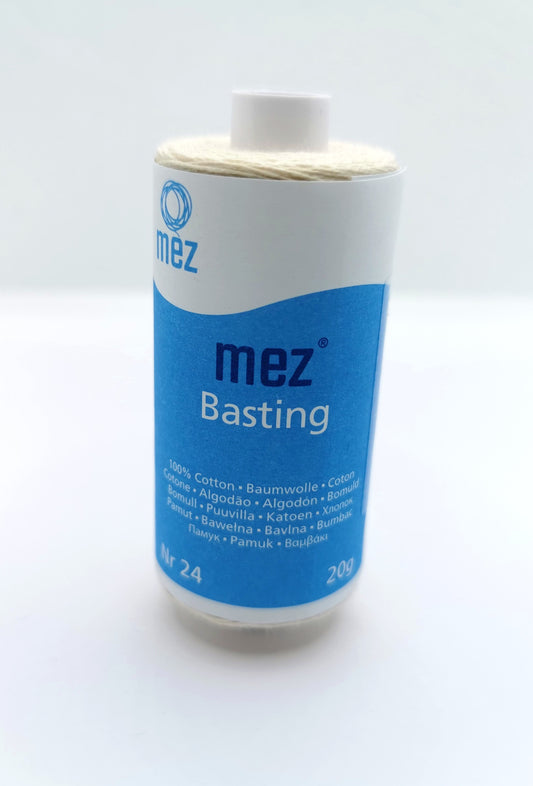 Coats Basting Thread - Pure White - 20g