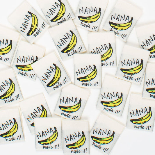 Kylie and the Machine - Woven labels - "Nana Made It"
