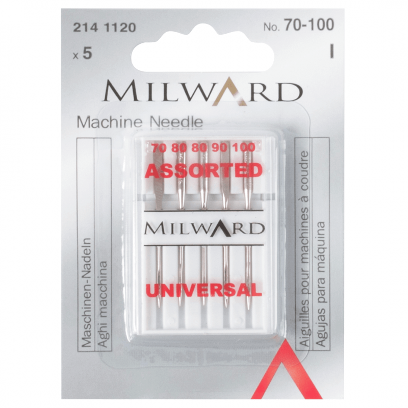Milward - Universal Sewing Machine Needles - Medium