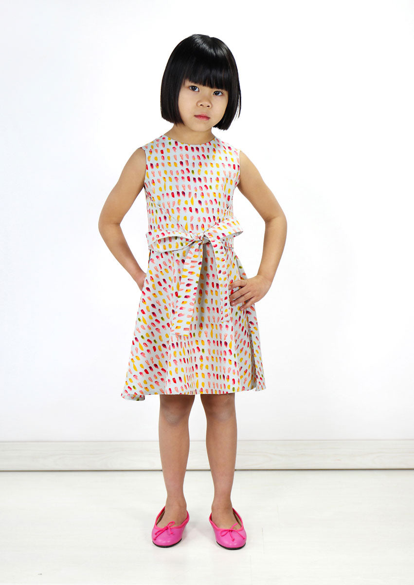 Oliver + S - Cartwheel Wrap Dress - 6m -12years