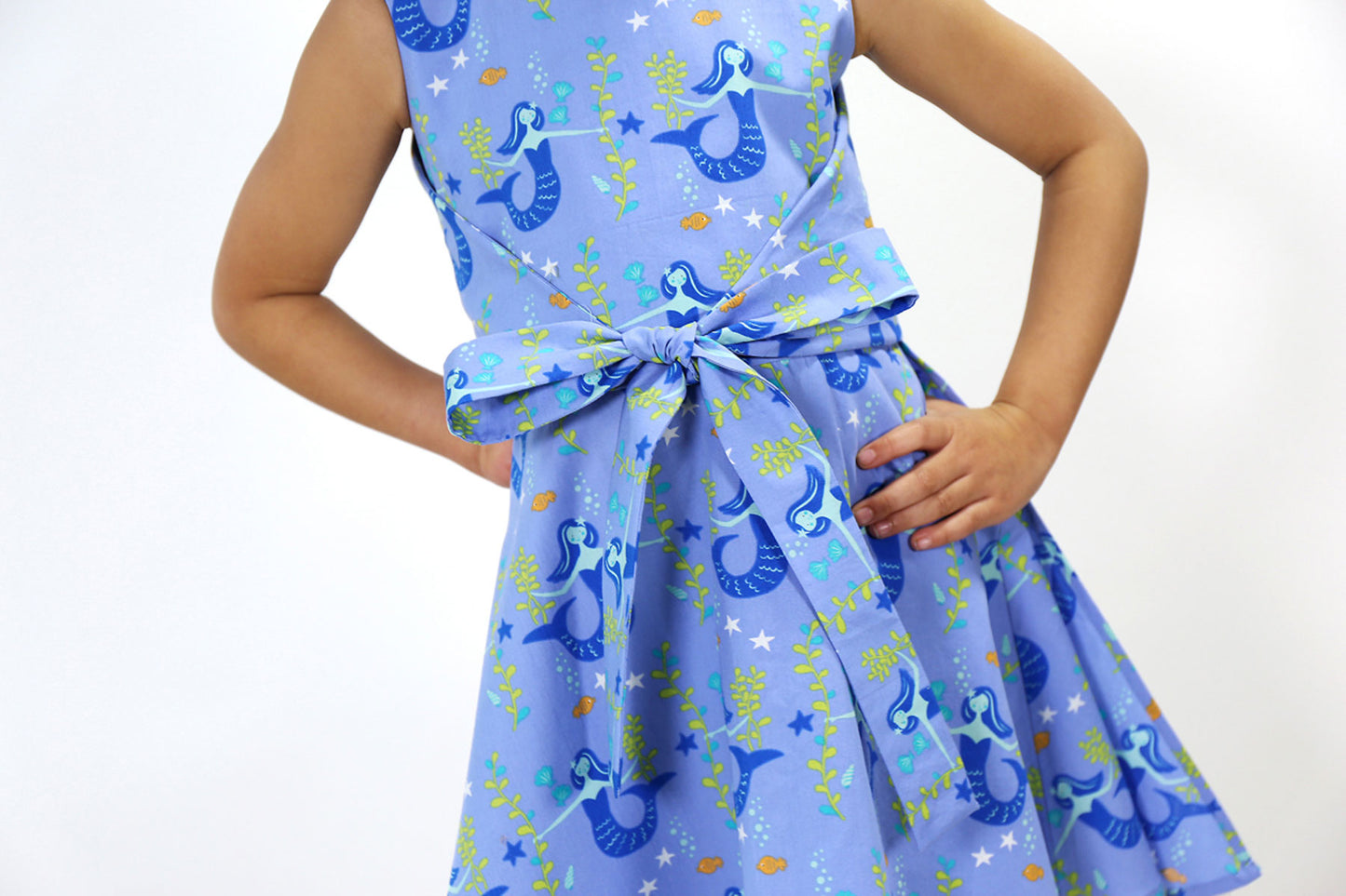 Oliver + S - Cartwheel Wrap Dress - 6m -12years