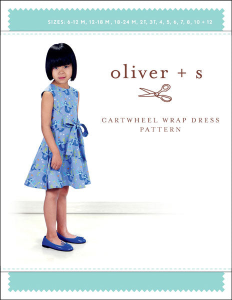 Oliver + S - Cartwheel Wrap Dress - 6m -12years