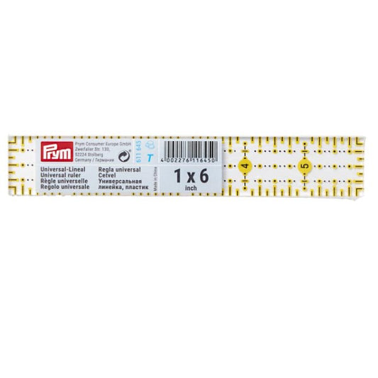 Prym - Omnigrid Ruler - 1" x 6"