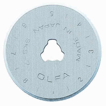 Olfa  - Rotary Cutter Spare Blades - 10 Pack - 28 mm
