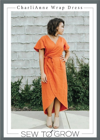 Sew to Grow - Charli Anne Wrap Dress